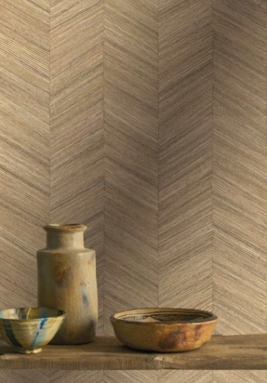 Casamance Textures Végétal behang Ocotea 75370916
