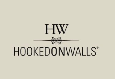 Hooked on walls modern chic behang zwart