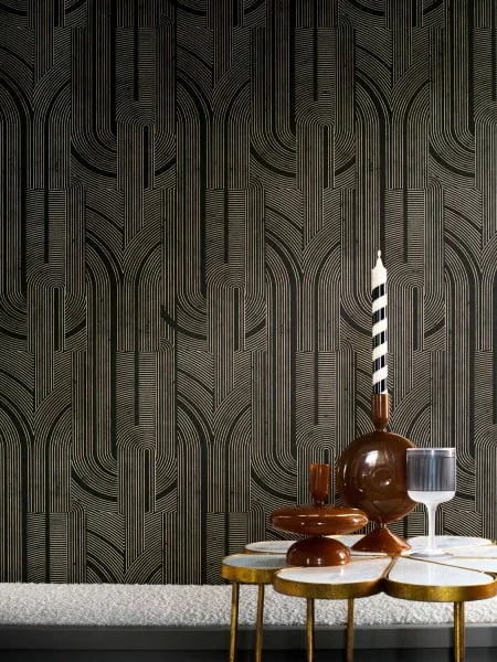 Casamance Faubourg Des Lumieres behang Porte Dorée 76282344