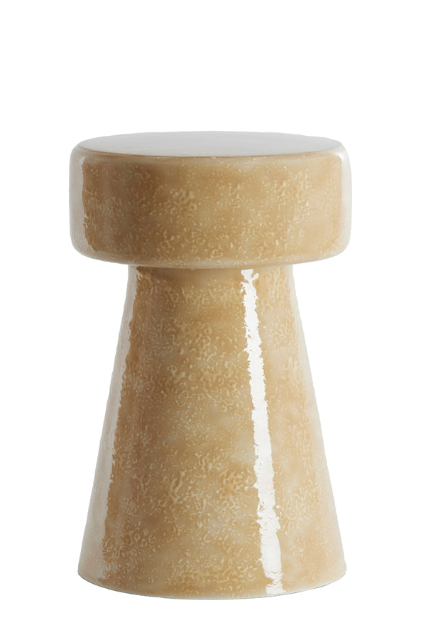 Bijzettafel Dakwa - Bruin - Ø29cm