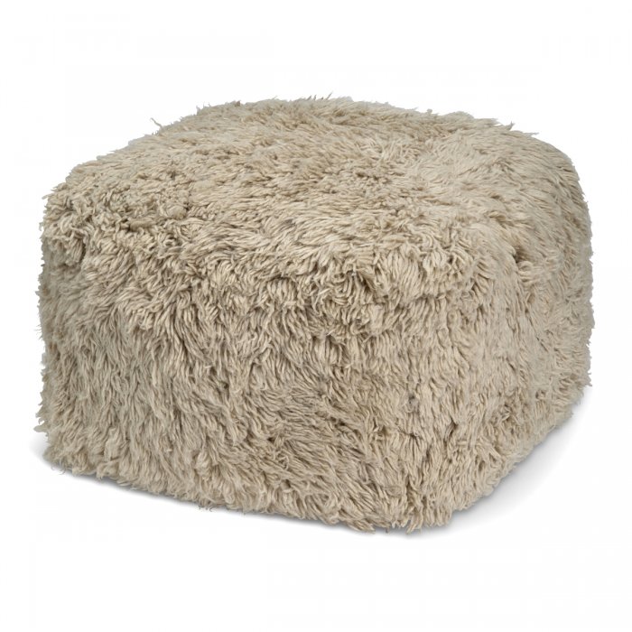 Poef Wolkachtig Beige