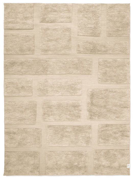 Vloerkleed Stenen 200x300 Beige