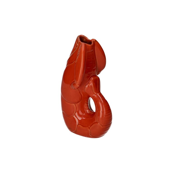 Vaas kreeft Madame Crevette Orange red Gift CompanyS