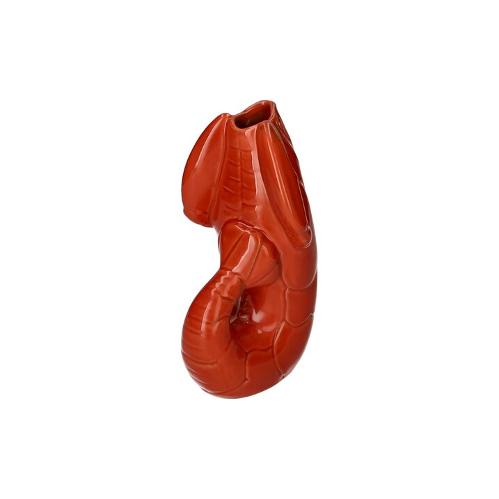 Vaas kreeft Madame Crevette Orange red Gift CompanyS