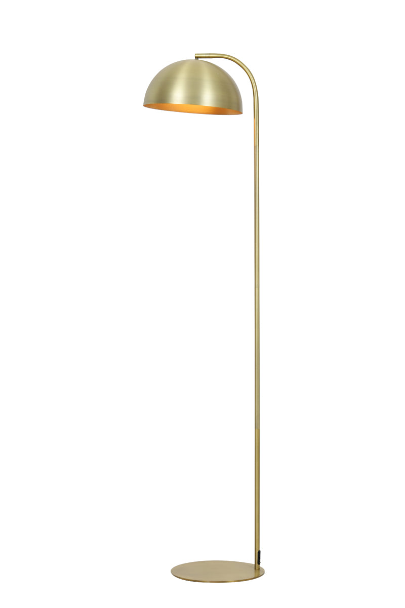Vloerlamp Mette - Goud - 37x30x155cm
