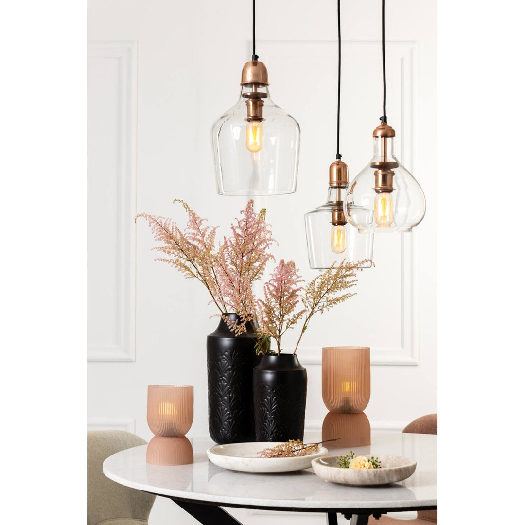 Light & Living Phoebe oud roze tafellamp