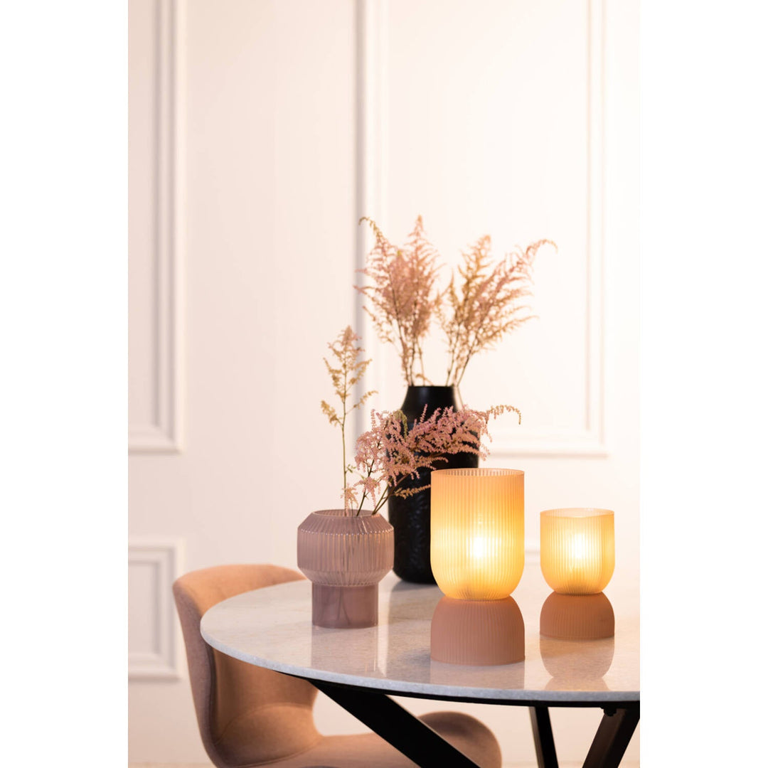 Light & Living Phoebe oud roze tafellamp