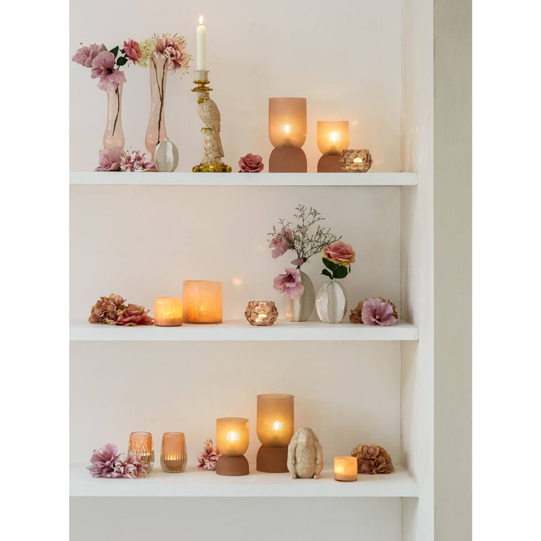 Light & Living Phoebe oud roze tafellamp