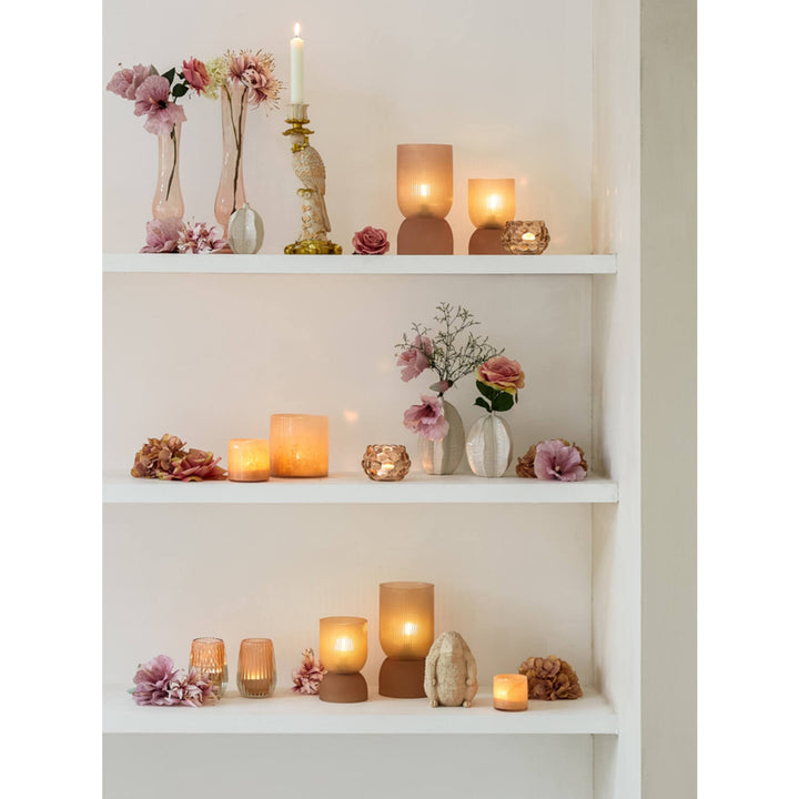 Light & Living Phoebe oud roze tafellamp