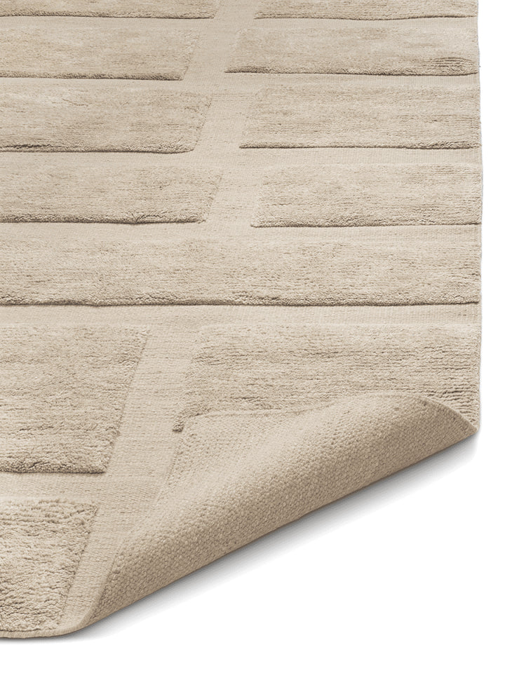 Vloerkleed Stenen 200x300 Beige