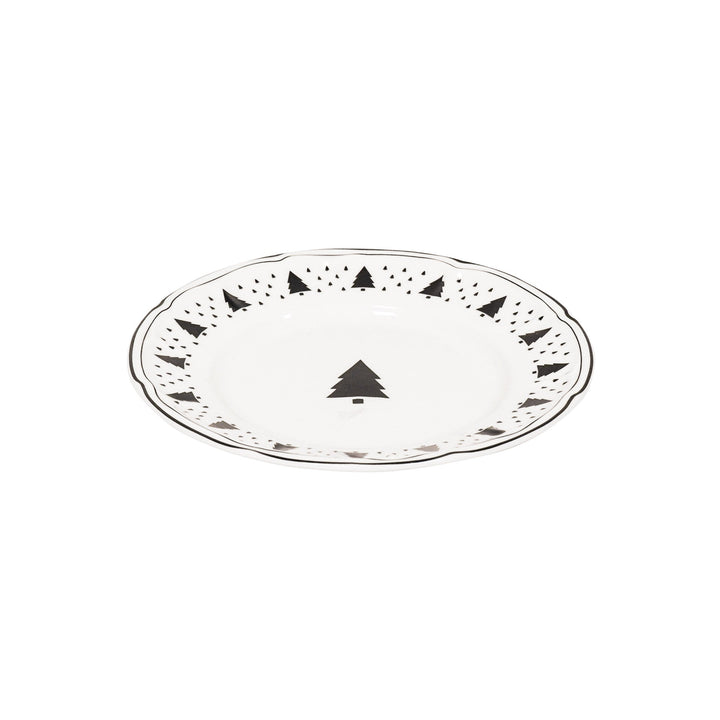 Bord - Kerstboom - Newbone China - 10x15x1,5cm