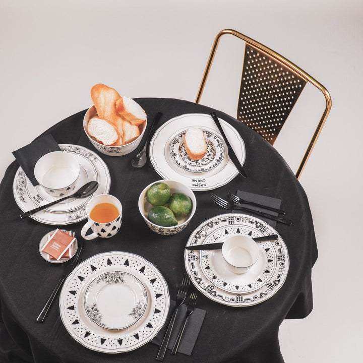 Bord - Kerstboom - Newbone China - 10x15x1,5cm