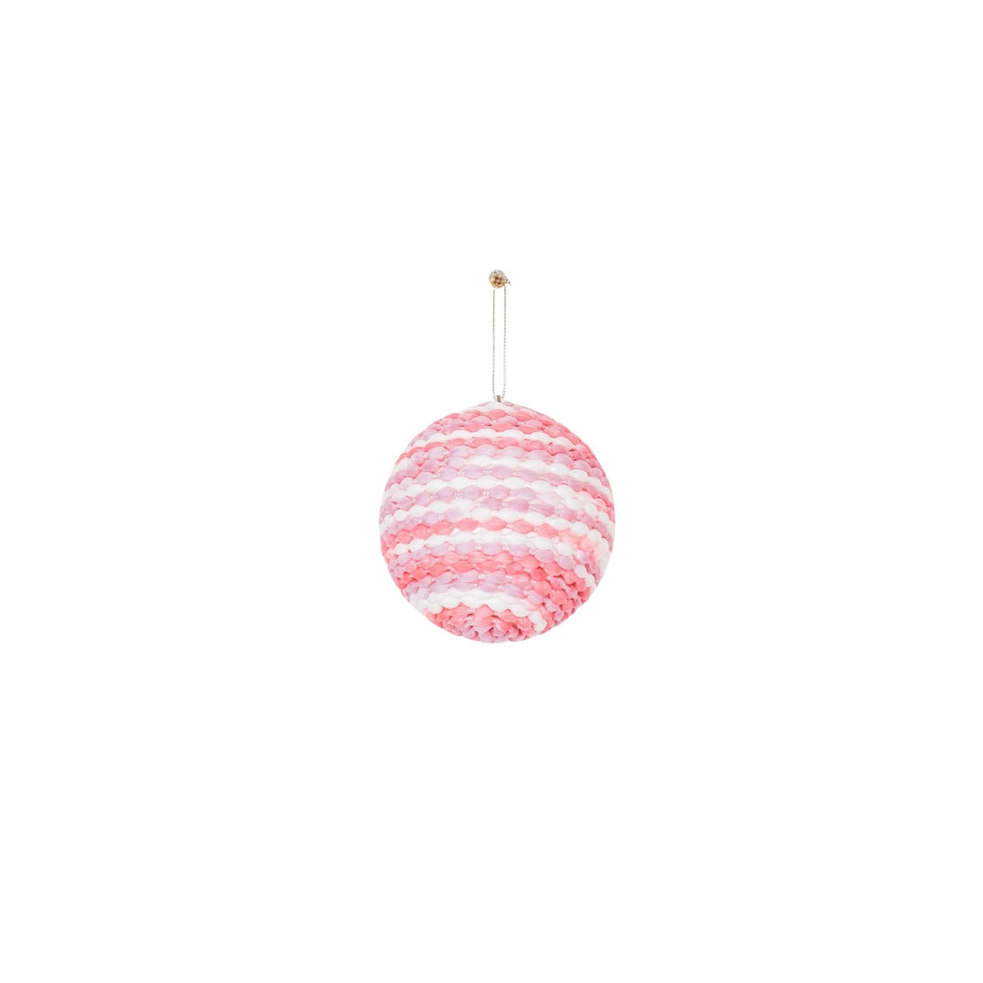 Kersthangers - Kerstballen - Schuim - Neonroze - S3 - 10cm