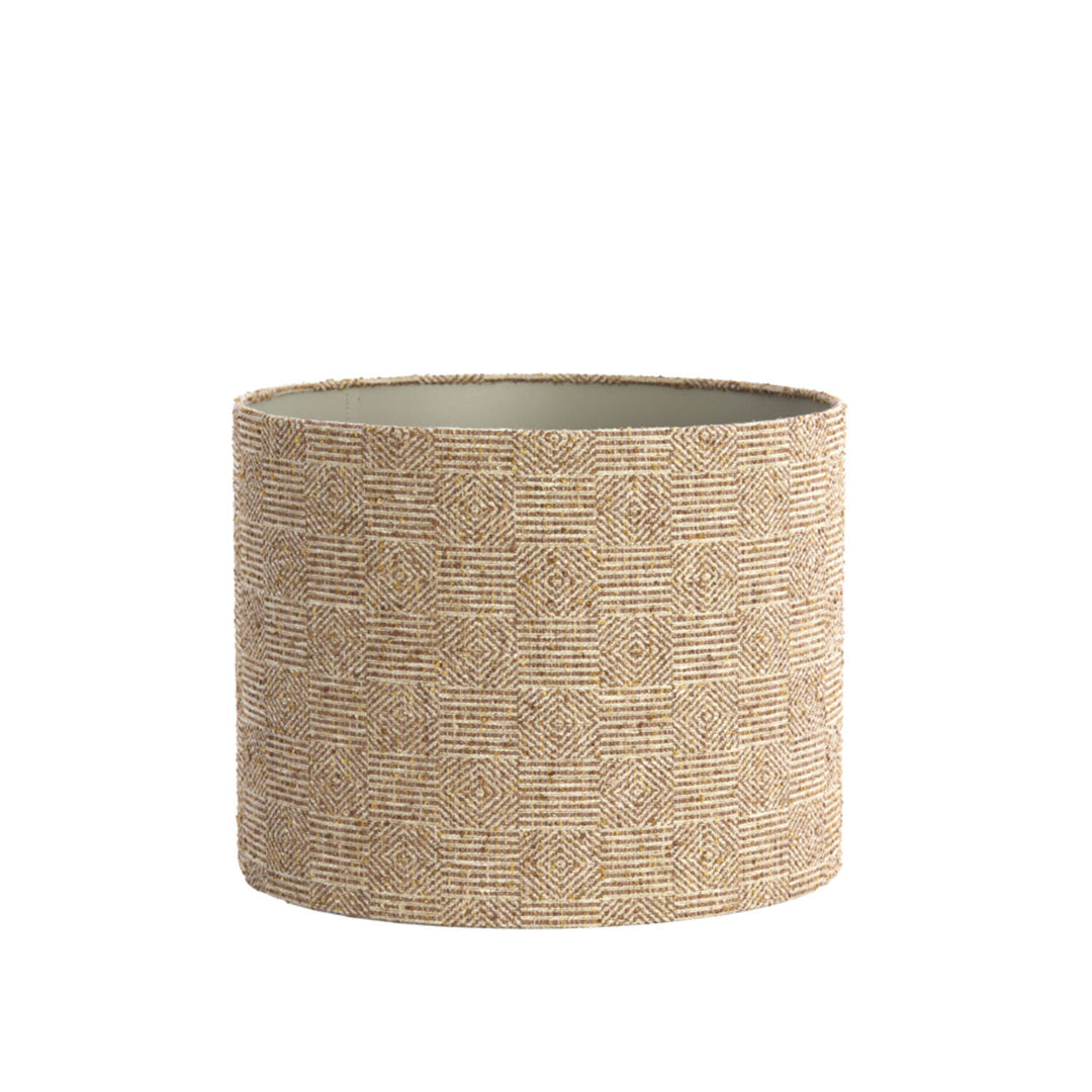 Lampenkap rond 40x30  cm Ravi Brown