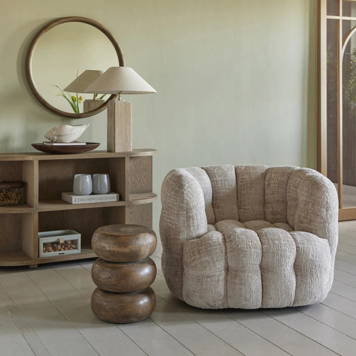 Arosa Fauteuil Riviera Maison kleur naturel