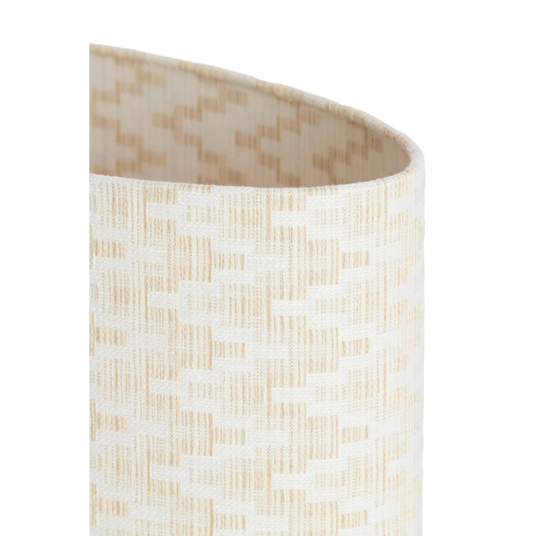 Shade oval straight slim low 45-21-22 cm JINX white