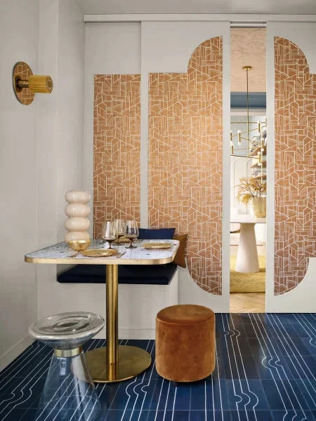 Casamance Faubourg Des Lumieres behang Cinétique 76292752