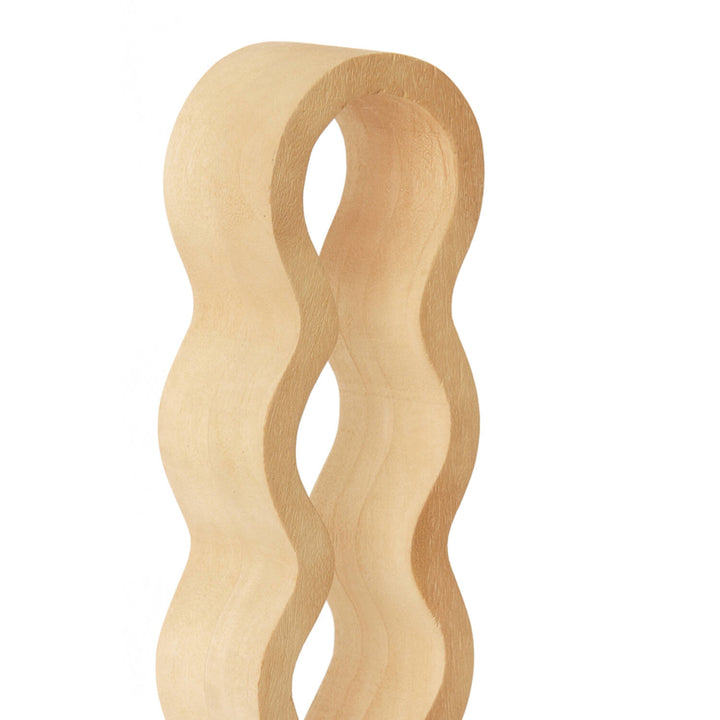 Wijnrek 5 flessen 18x13x58 cm EDOLO hout mat naturel