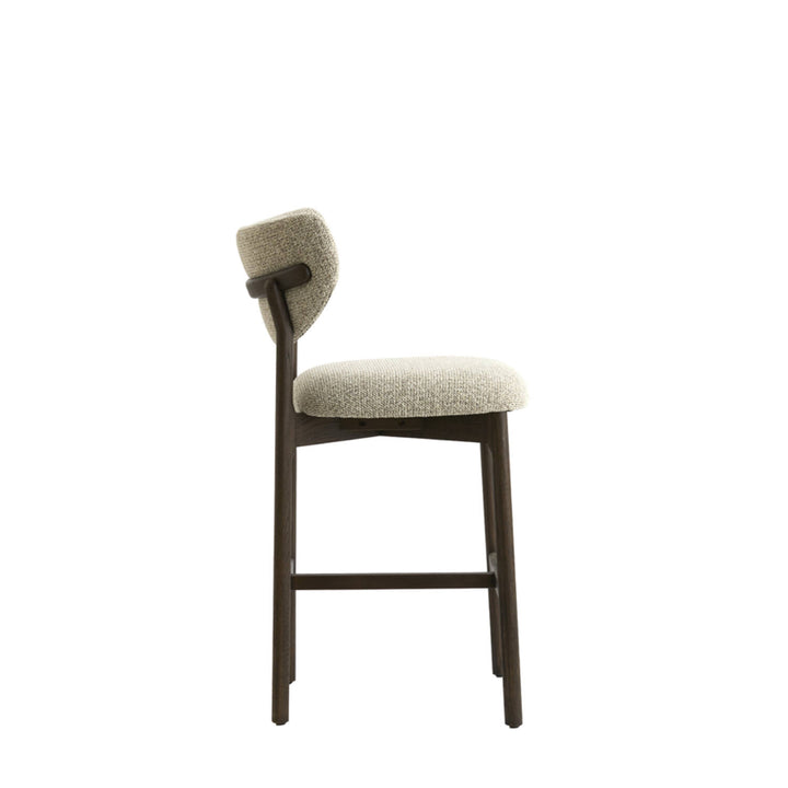 Barkruk  57x51x99 cm TROSA wood dark brown+cream-brown