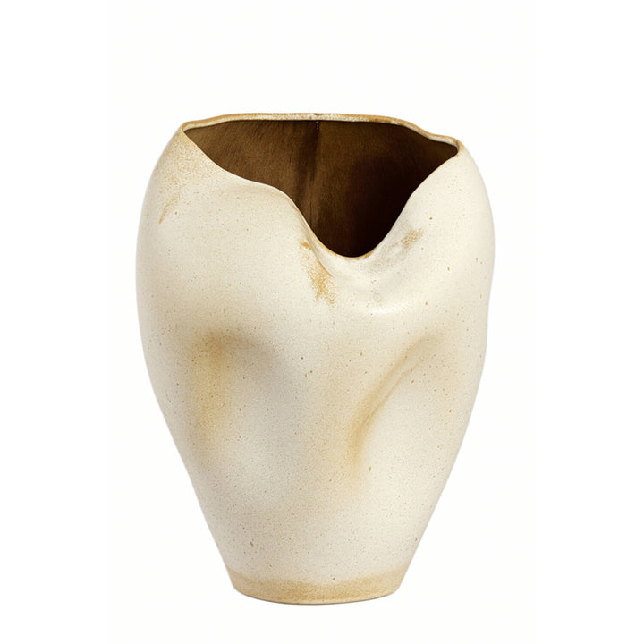 Light & living vaas Azura ceramics 39 x 53 cm cream-rust