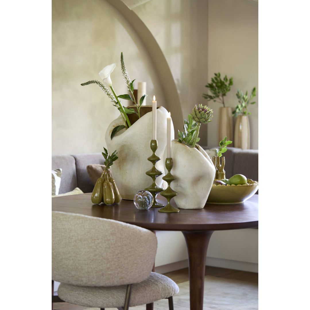 Light & living vaas Azura ceramics 39 x 53 cm cream-rust