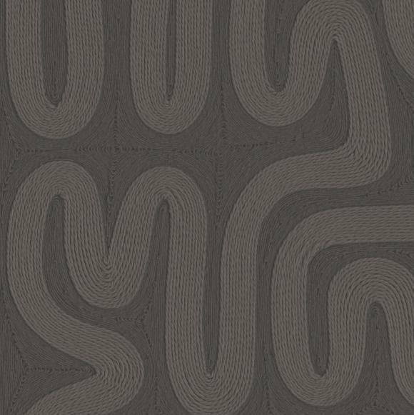 Arte Tali behang Sarana Charcoal 60701