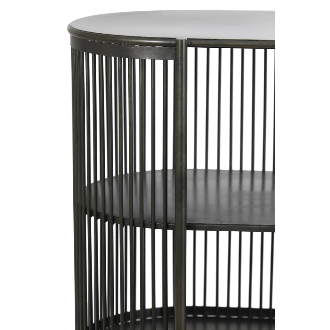 Dressoir Light Living Yinthe zwart metaal