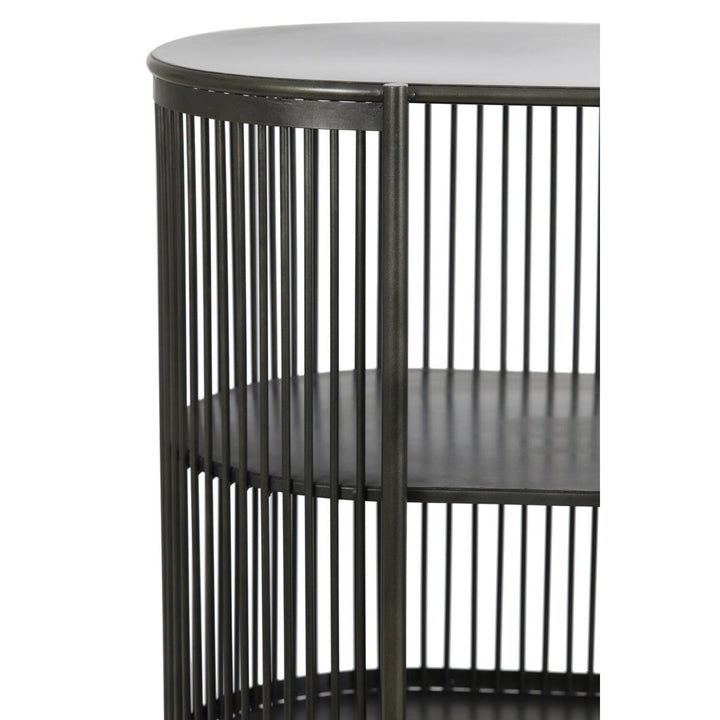 Dressoir Light Living Yinthe zwart metaal