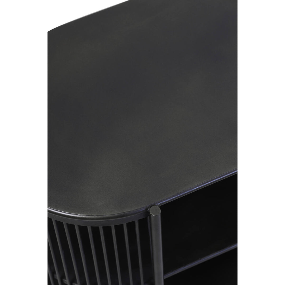 Dressoir Light Living Yinthe zwart metaal