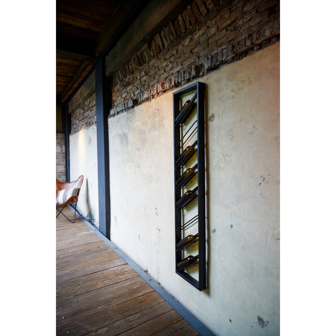Light & Living Wijnrek 8 flessen 36x6x160 cm MALBEO zwart