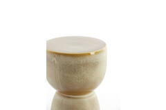 Kruk Ø28,5x42 cm FINCA keramiek mat olijf groen