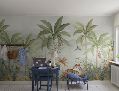 Boras Newbie Wild jungle Mural 6945