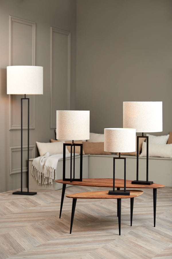 Cilinder Lampenkap Livigno - Naturel - Ø30x21 cm