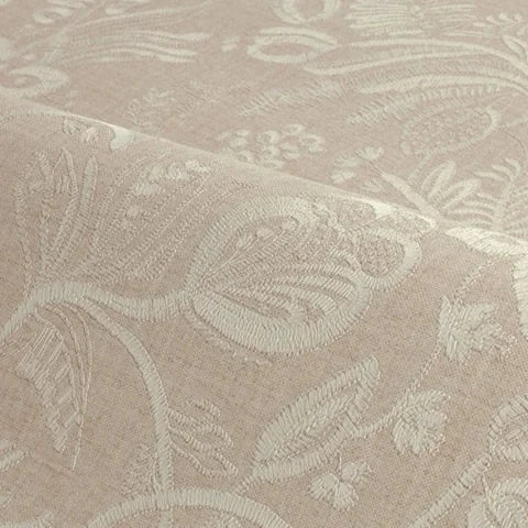 Casamance Broderies behang Pastel Sable 76960202