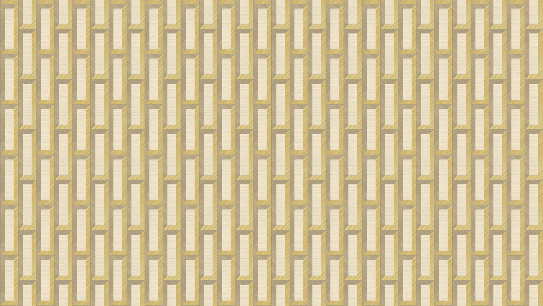 Arte Marqueterie behang Biseau Gold Beige 72720