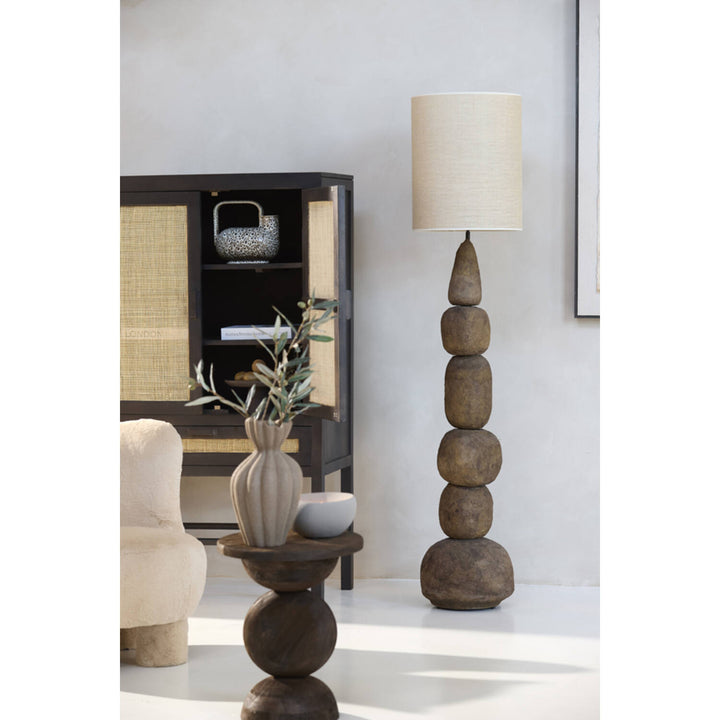 Vloerlamp Ø30x135 cm MARREE donkerbruin
