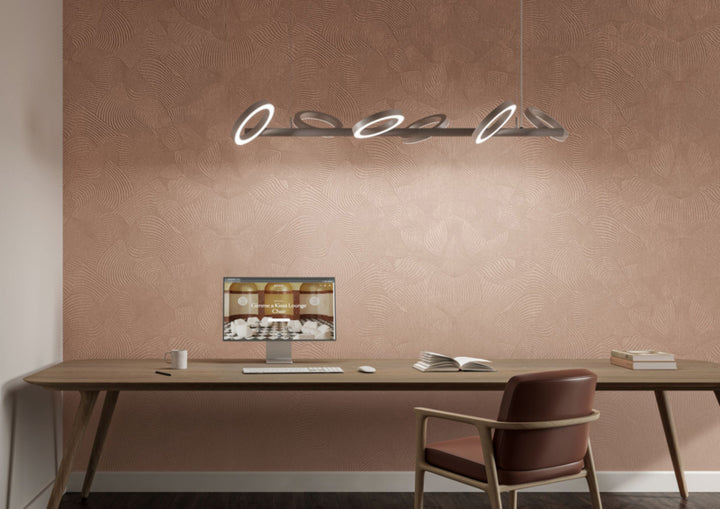 Arte Moooi Green House behang Techno Bee Dusty Pink MO5042