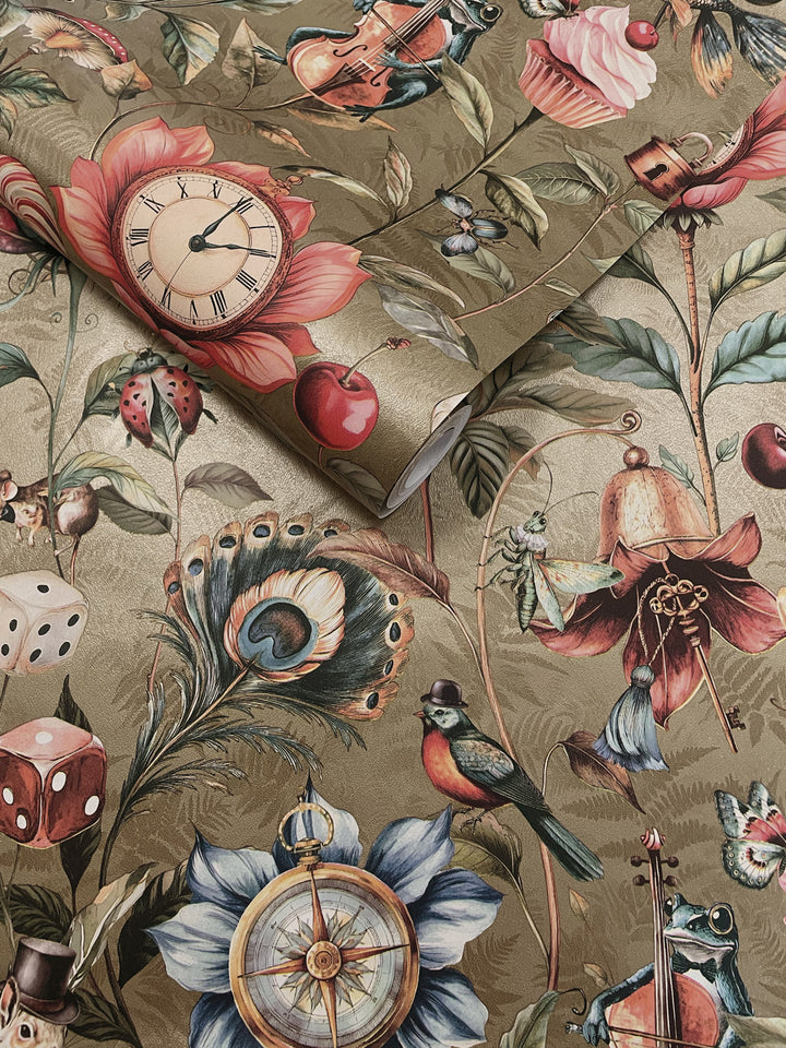 Dutch First Class Tales of the Manor behang Tales of the Manor Elysium Gold 91940