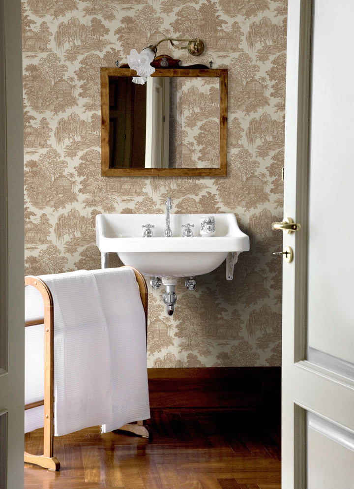 Dutch First Class Tales of the Manor behang Tales of the Manor Blenheim 91972 Rust