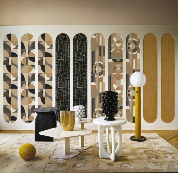 Casamance Faubourg Des Lumieres behang Vitrail 76250304