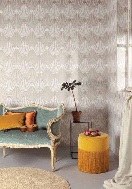 Khrôma Havana behang Diego Oyster HAV402