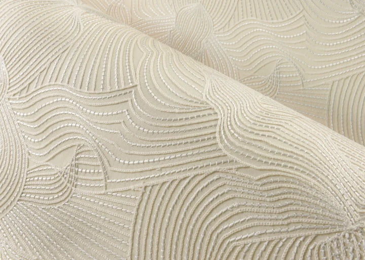 Arte Moooi Green House behang Techno Bee Embroidered Ivory MO5040