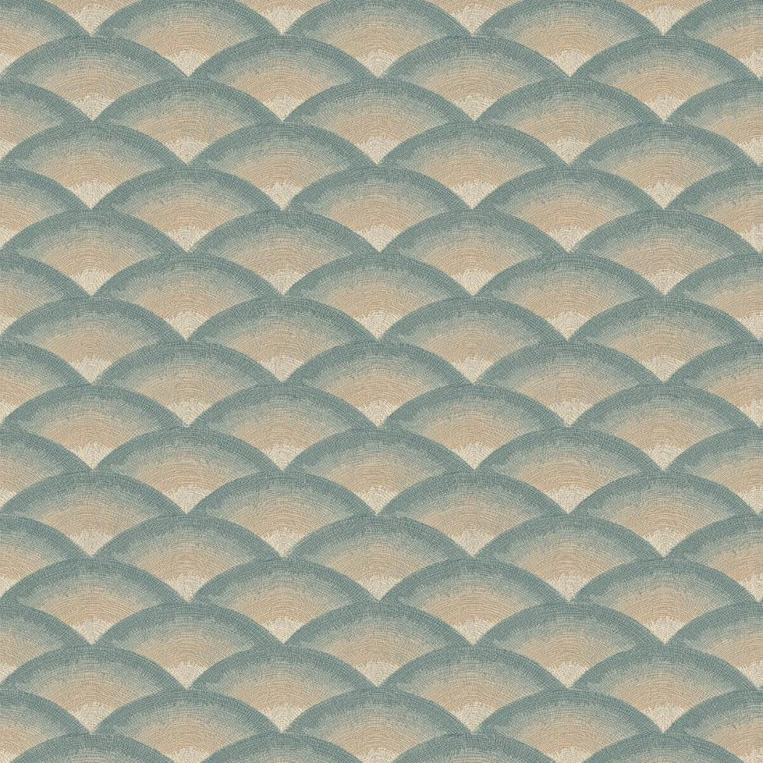 Casamance Nami Celadon / Lin  – 70091120 Oosters behang