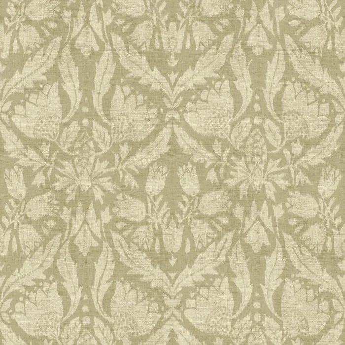 Casamance Le Velours 3 behang Neria Vert Amande 77870202