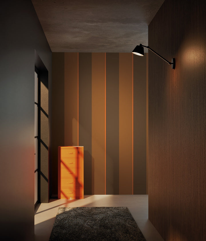 Bold Stripes Multicolor | Strepen behang door Frans Uyterlinde FU-003