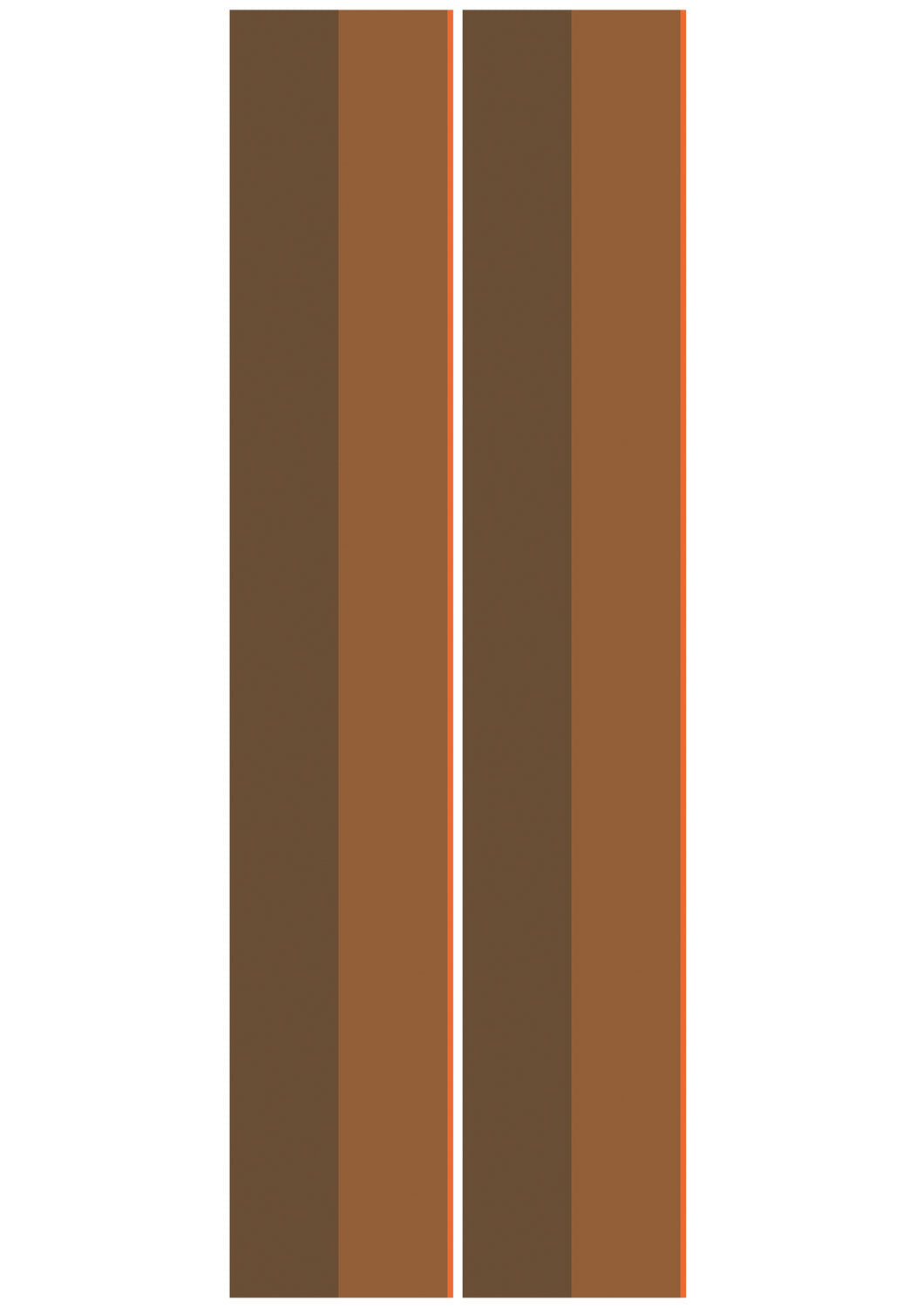 Bold Stripes Multicolor | Strepen behang door Frans Uyterlinde FU-003