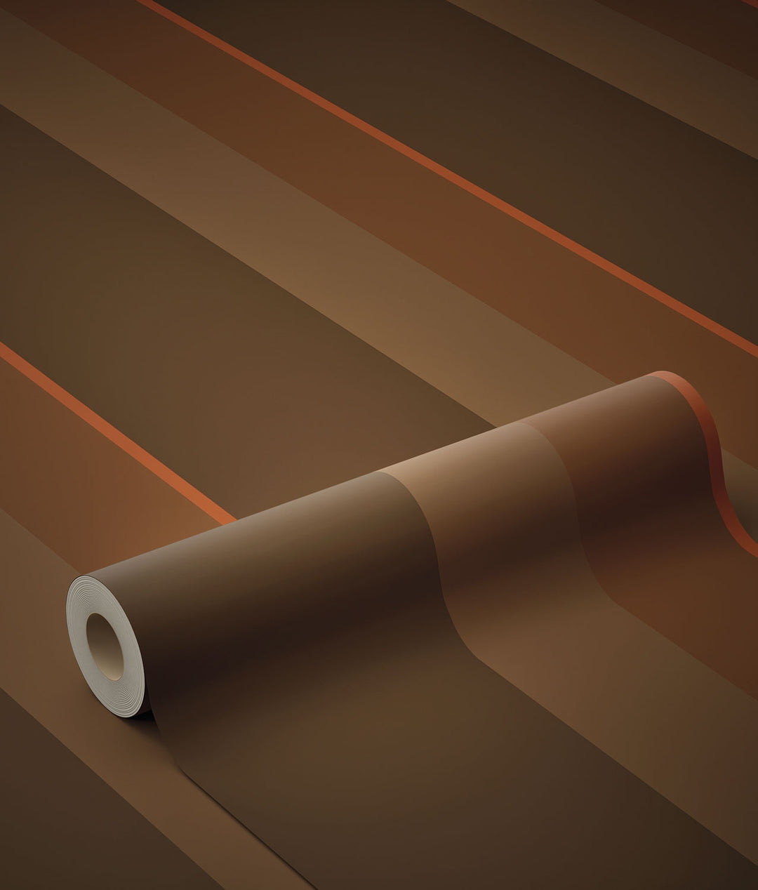 Bold Stripes Multicolor | Strepen behang door Frans Uyterlinde FU-004