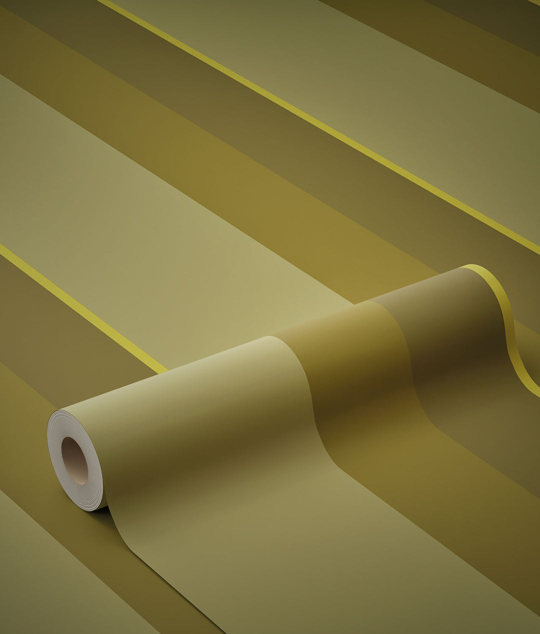 Bold Stripes Multicolor | Strepen behang door Frans Uyterlinde FU-008