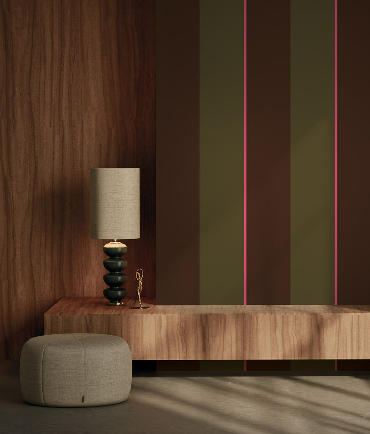 Bold Stripes Multicolor | Strepen behang door Frans Uyterlinde FU-009