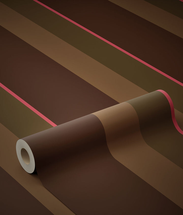 Bold Stripes Multicolor | Strepen behang door Frans Uyterlinde FU-010